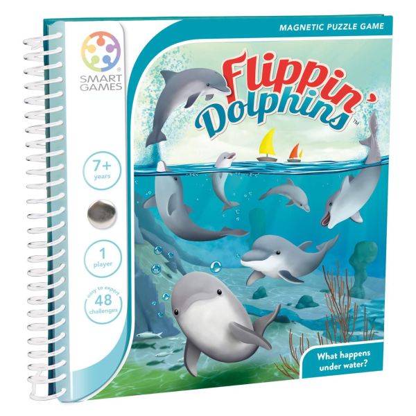 Flippin Dolphins - Magnetic Puzzle-Buch